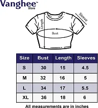 Vanghee Cotton Blend Graphic Print Half Sleeve Regular Fit Casual Crop Top for Women  Girls (Combo Pack)-thumb4