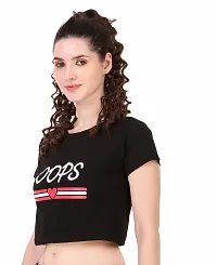 Vanghee Cotton Blend Printed Half Sleeve Regular Fit Casual Crop Top for Women and Girls (Combo Pack)-thumb4