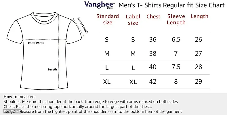 Vanghee Pure Cotton Casual Solid Half Sleeves Round Neck T-Shirt for Men-thumb5