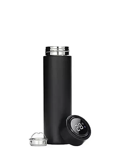 GVIBE Stainless Steel Smart Vacuum Insulated Water Bottle with LED Temperature Display, Perfect for Hot and Cold Drinks