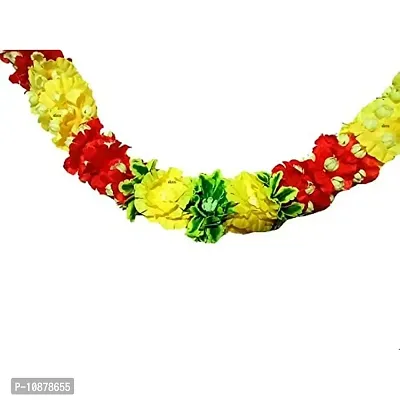 AFARZA; CHOICE GOOD FEEL GOOD Artificial Flowers Toran Garlands Door Hanging (Multicolour, 1 Piece,44 x 24 inch)-thumb5