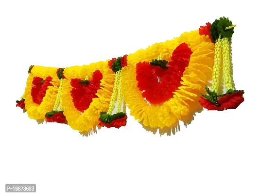 AFARZA; CHOICE GOOD FEEL GOOD Artificial Flower Garland Toran Door Hanging, Multicolour-thumb4