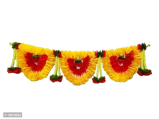 AFARZA; CHOICE GOOD FEEL GOOD Artificial Flower Garland Toran Door Hanging, Multicolour-thumb0