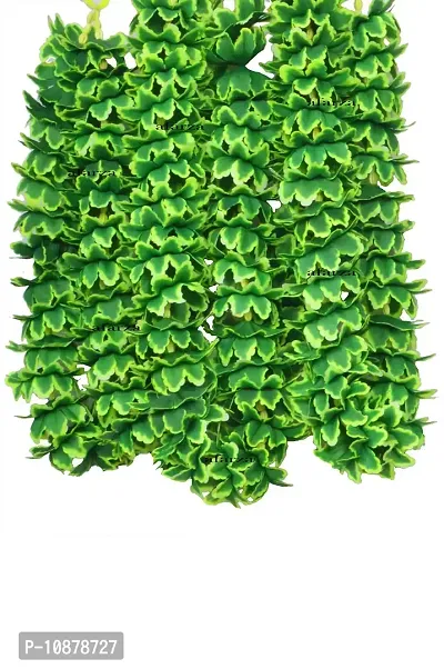 AFARZA; CHOICE GOOD FEEL GOOD Home Decor Artificial Flower Green Garland Toran Ladi for Door Decoration (5 Feet) -4