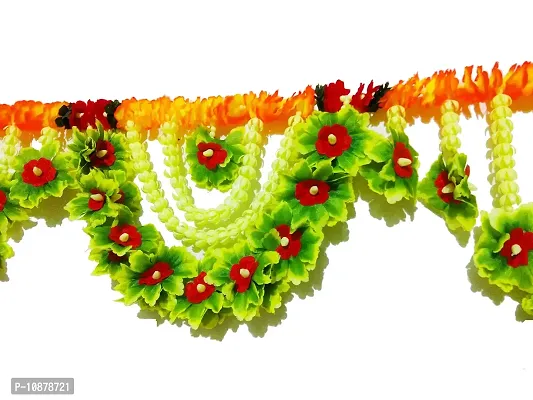 AFARZA; CHOICE GOOD FEEL GOOD Artificial Flower Toran Garlands (Multicolour)-thumb2