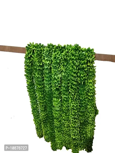 AFARZA; CHOICE GOOD FEEL GOOD Home Decor Artificial Flower Green Garland Toran Ladi for Door Decoration (5 Feet) -4-thumb4
