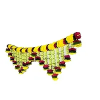 AFARZA; CHOICE GOOD FEEL GOOD Artificial Flower Toran Garland for Home Main Door Hanging Decoration (Multicolour)-thumb1
