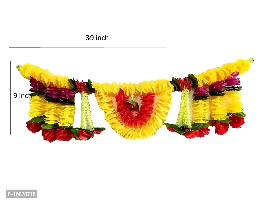 AFARZA; CHOICE GOOD FEEL GOOD Artificial Flower Toran Garland (Multicolour, 1 Piece)-thumb4