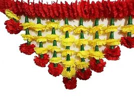 AFARZA; CHOICE GOOD FEEL GOOD Artificial Flower Toran Garland for Home Door Decoration, Main Door Hanging, Diwali (Multicolour)-thumb3