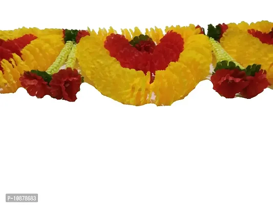 AFARZA; CHOICE GOOD FEEL GOOD Artificial Flower Garland Toran Door Hanging, Multicolour-thumb5