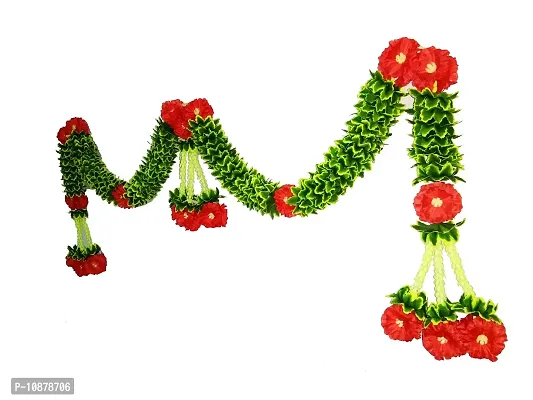 AFARZA;CHOICE GOOD FEEL GOOD Artificial Flower Garland Toran (Multicolour)-thumb0