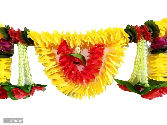 AFARZA; CHOICE GOOD FEEL GOOD Artificial Flower Toran Garland (Multicolour, 1 Piece)-thumb3