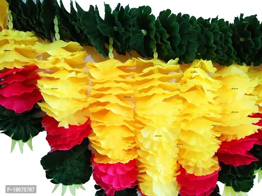 AFARZA; CHOICE GOOD FEEL GOOD Artificial Flower Garland Toran for Door Decoration and Wall Hanging-thumb3