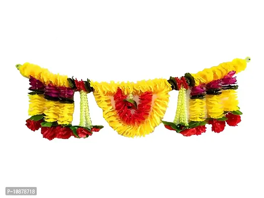 AFARZA; CHOICE GOOD FEEL GOOD Artificial Flower Toran Garland (Multicolour, 1 Piece)