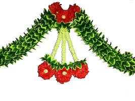 AFARZA;CHOICE GOOD FEEL GOOD Artificial Flower Garland Toran (Multicolour)-thumb2