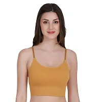 Pack of 2 Women Full Coverage Lightly Padded Bra  ( Yellow, Pink )-thumb1