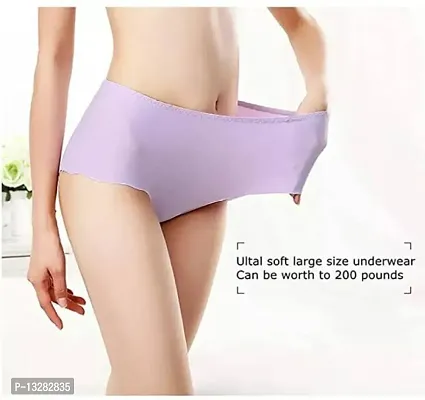 Pack of 6 Women Hipster Short Multicolor Seamless Panties-thumb2
