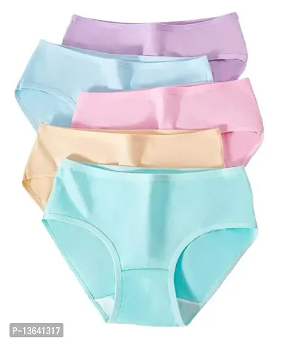 Pack of 4 Women Cotton Periods Multicolor Panty