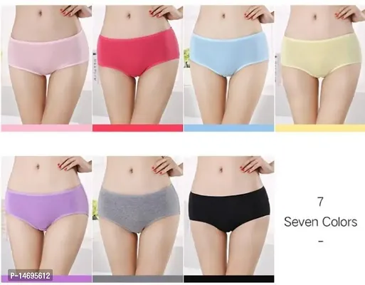 Pack of 3 Women Cotton Hipster Assorted Color Panty-thumb3