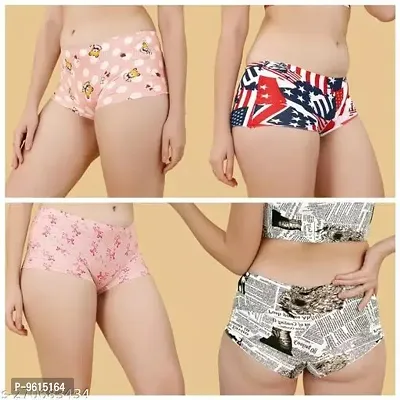 Pack of 2 Printed Women Bikini Multicolor Panty-thumb3