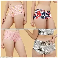 Pack of 3 Printed Women Bikini Multicolor Panty-thumb3