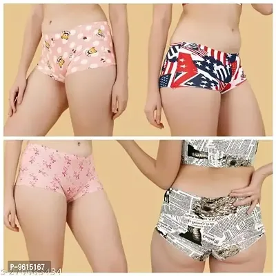 Pack of 3 Printed Women Bikini Multicolor Panty-thumb4
