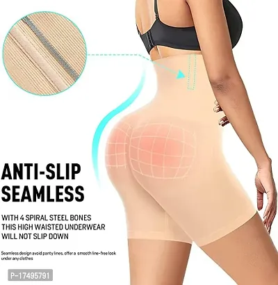 Buy Women Waist Shapewear with Anti Rolling Strip Tummy Control