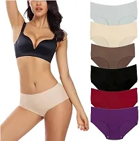 Pack of 3 Women Hipster Multicolor Panty-thumb1