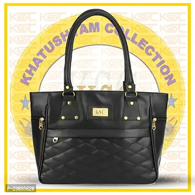 Classic Solid Hand Bag for Women-thumb0