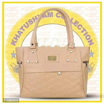 Classic Solid Hand Bag for Women-thumb0