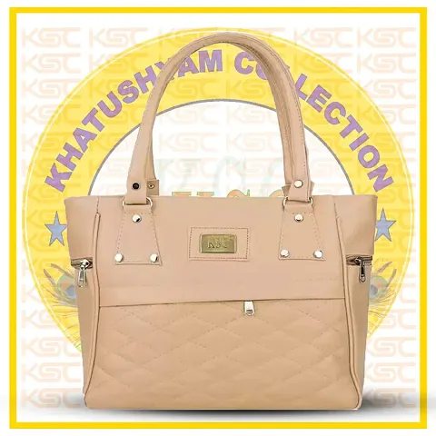 Classic PU Solid Hand Bag For Women