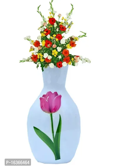 Metal Flower Vase For Home Decor And Living Room Vintage Decor Antique Decor For Home Deacute;cor Multicolour 8 Inch