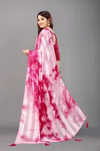 Beautiful Pink Art Silk Self Pattern Saree With Blouse Piece-thumb2
