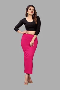 Stylish Pink Nylon Blend Tummy And Thigh Shaper For Women-thumb3