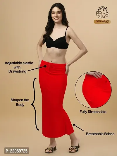 Stylish Red Lycra Tummy And Thigh Shaper For Women