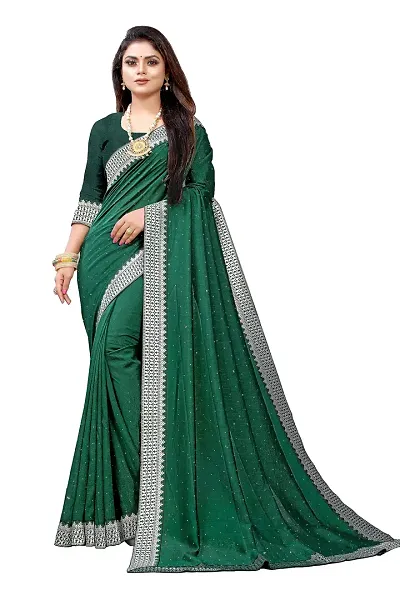 Glamorous vichitra silk sarees 
