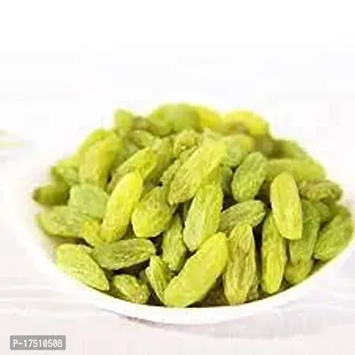 Premium Nuts And Seeds (Green Raisins/Kishmish 500Gm-thumb0