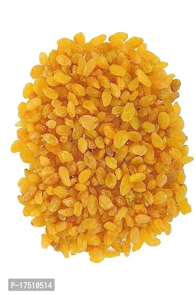 Dried Golden Raisin Dried Indian Yellow Kishmish, Pilli Kishmish 2 Pack Of 250G Total 500G-thumb0