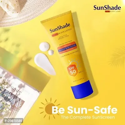 Leeford Sunscreen - SPF 50 PA+++ Sunshade Ultra Block Sunscreen Lotion| UVA + UVB  Broad Spectrum Protection  (50 ml)-thumb5