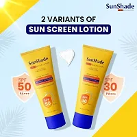 Leeford Sunscreen - SPF 50 PA+++ Sunshade Ultra Block Sunscreen Lotion| UVA + UVB  Broad Spectrum Protection  (100 ml)-thumb2