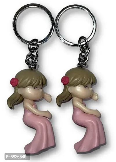 TC Girl Girl Duo 2 in one keychain/KeyHolder D2-thumb0