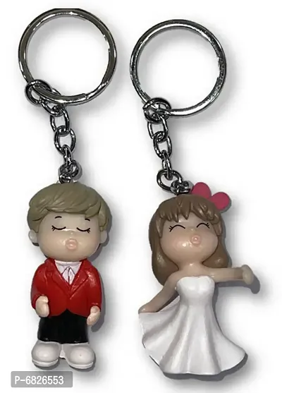 TC Girl Boy Duo 2 in one keychain/KeyHolder D6-thumb0