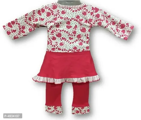 Baby Girl Red Clothing Set for Kids-thumb2