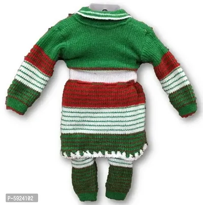 Toddler Choice 54d Girl Top & Bottom Thermal Wear Set for Winter Season-thumb2
