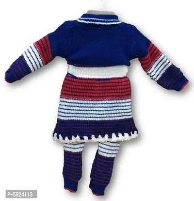 Toddler Choice Girl Top & Bottom Thermal Wear Set for Winter Season-thumb2