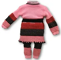 Toddler Choice Girl Top  Bottom Thermal Wear Set for Winter Season-thumb1