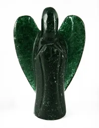 MAUTIK SADIWALA Natural Green Jade Angel Crystal for Reiki and Healing, 50 mm-thumb1