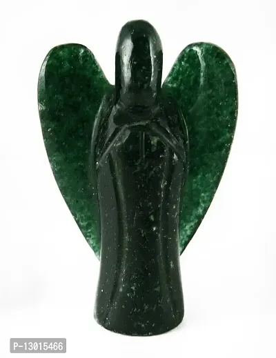 MAUTIK SADIWALA Natural Green Jade Angel Crystal for Reiki and Healing, 50 mm-thumb2