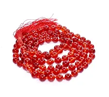 MAUTIK SADIWALA Carnelian Mala 8mm Beads Size Natural Carnelian Mala 8mm Beads Size 108+1 = 109 Beads-thumb2