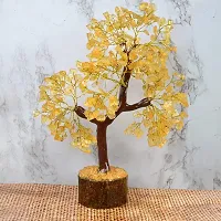 Mautik Sadiwala Citrine Tree 360 Beads Natural Citrine Tree for Reiki Healing, Vastu Correction, Business Success and Increase Creativity (Color : Yellow)-thumb1